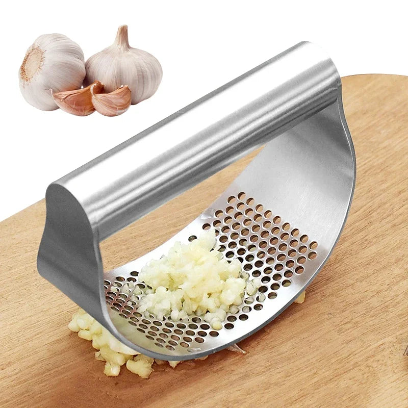 Stainless Steel Garlic Press Manual