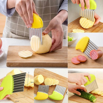 Stainless Steel Potato Chip Slicer Dough Vegetable